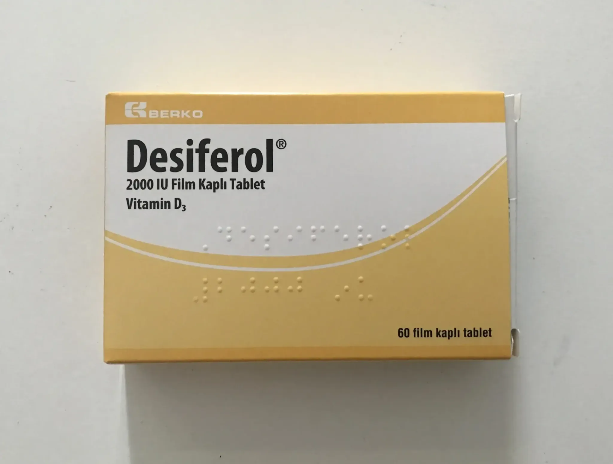 Desiferol tablet nedir?