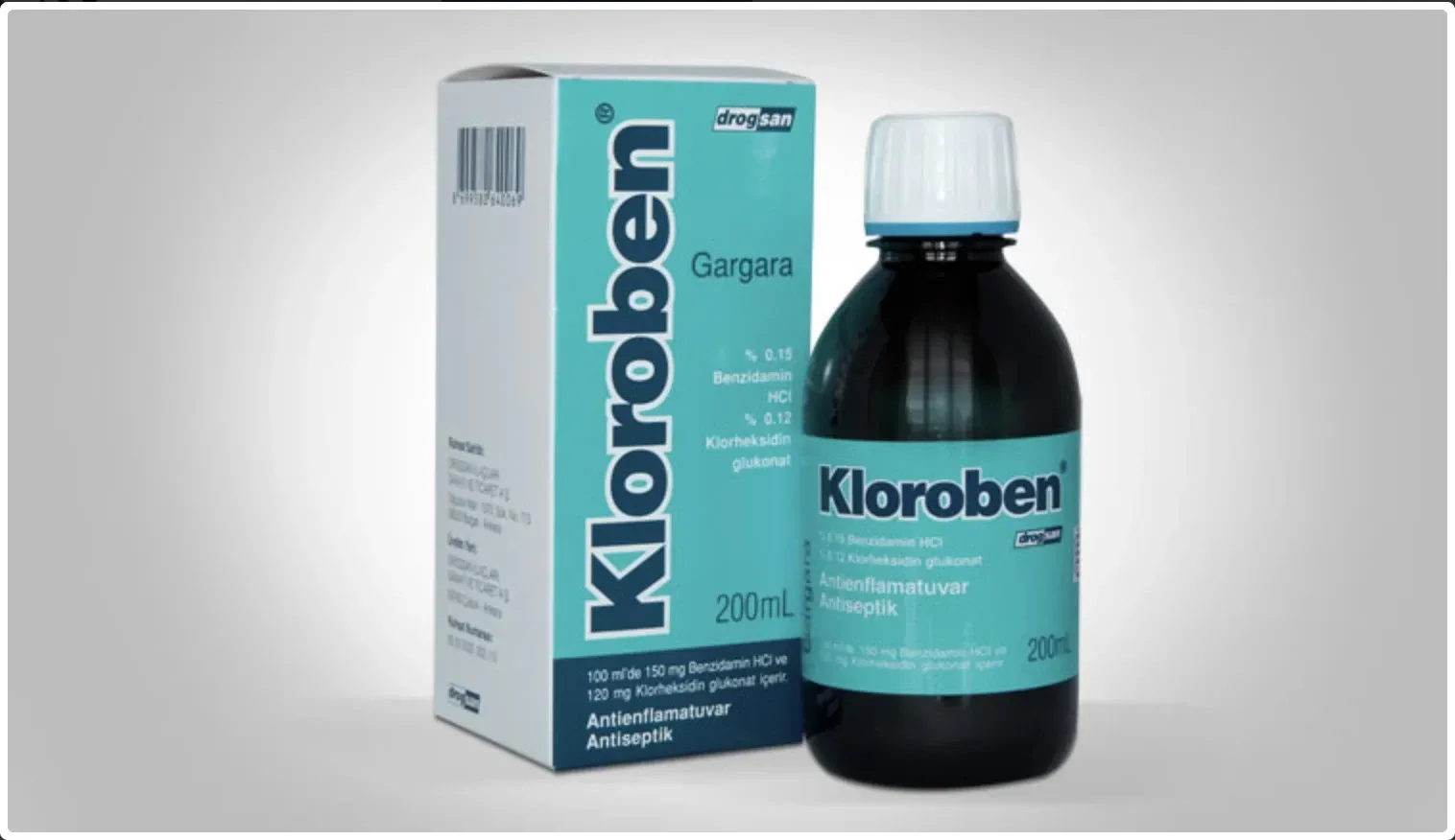 Kloroben gargara gebelikte kullanılır mı?