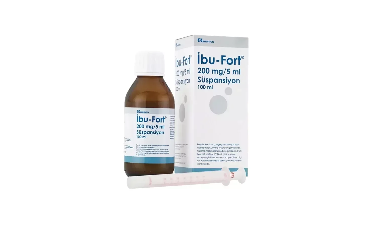 İbu-Fort Şurup açıldıktan sonra ne kadar kullanılır?