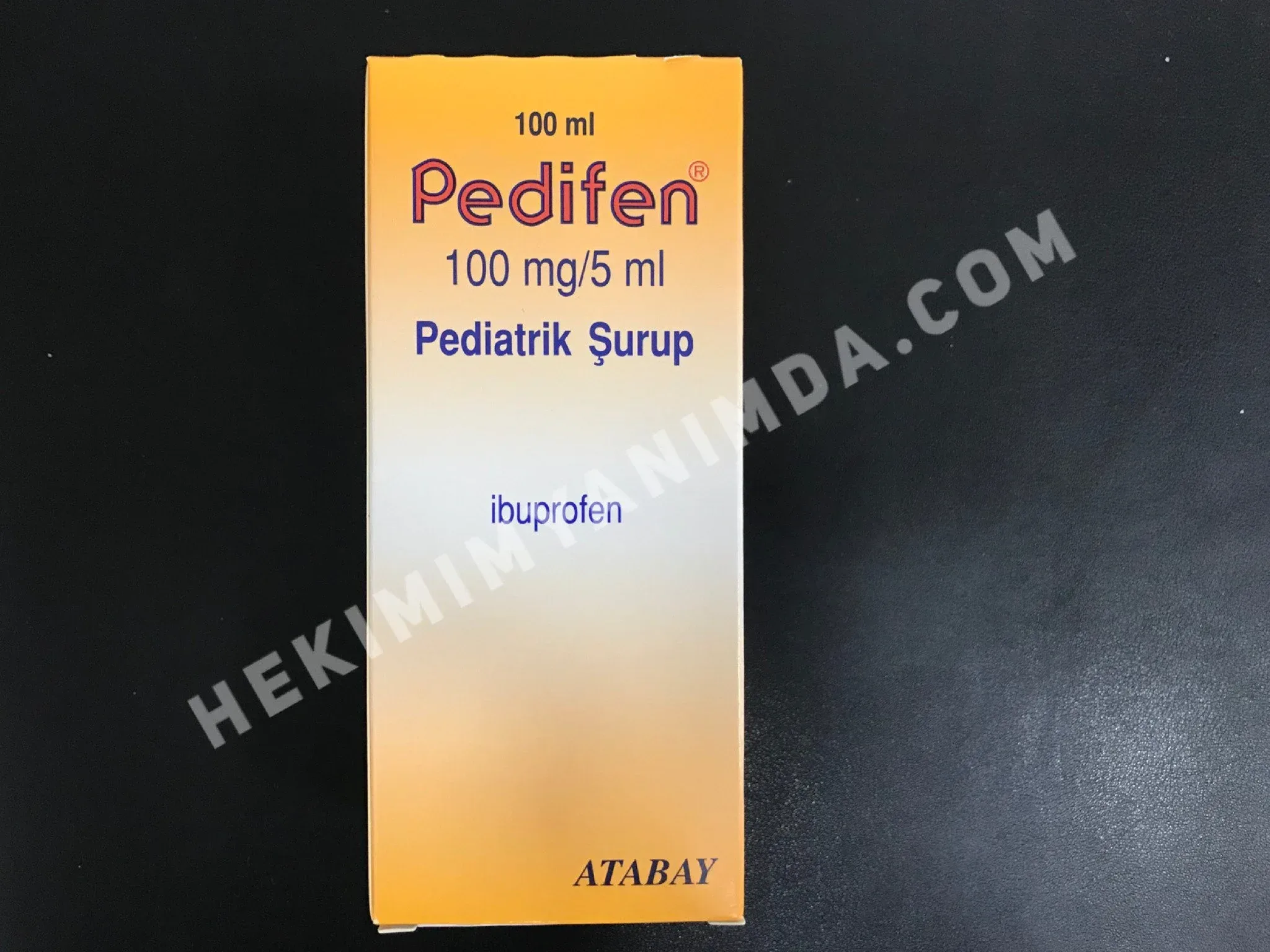 Pedifen Şurup açıldıktan sonra ne kadar kullanılır?