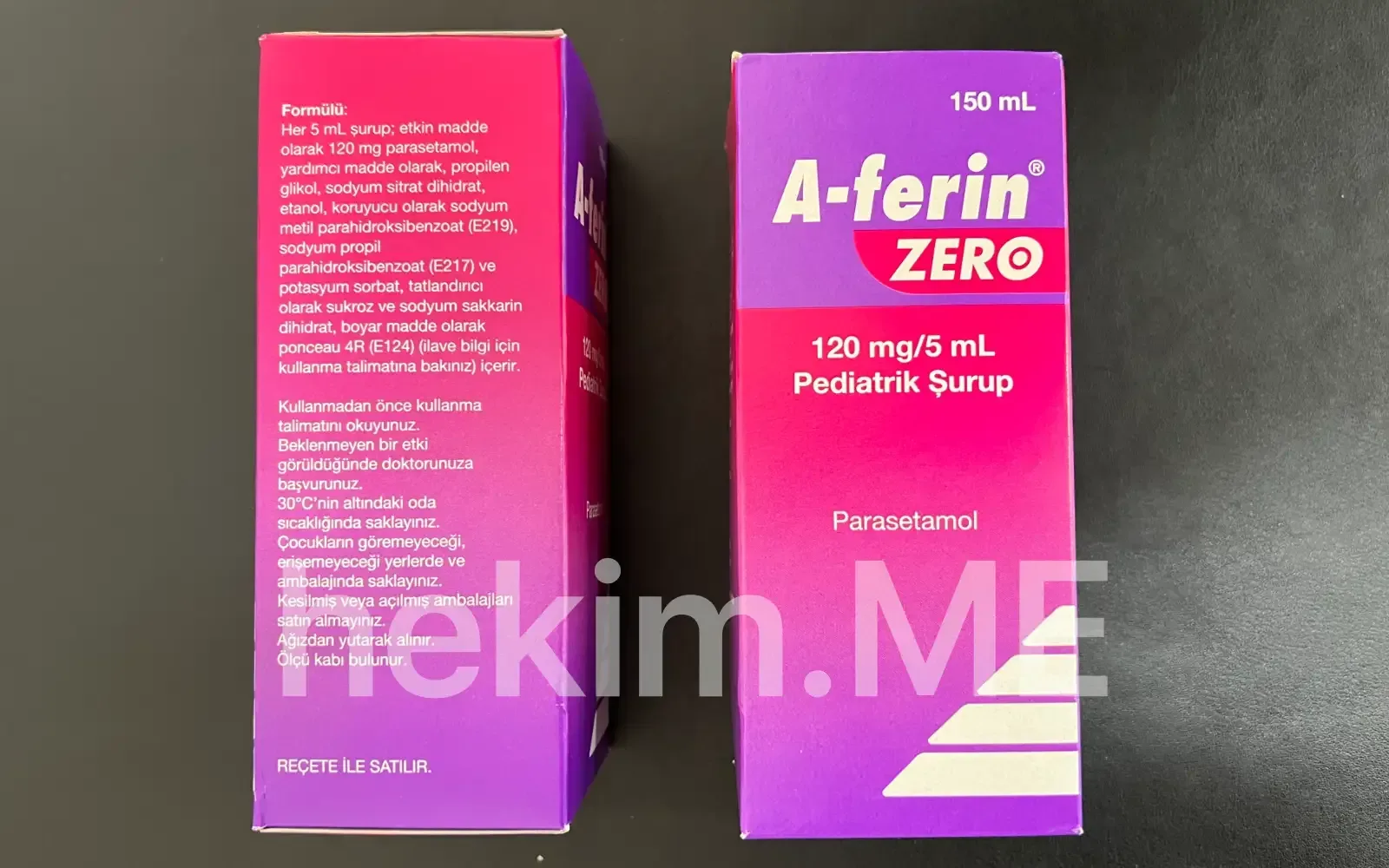 A-ferin ZERO 120mg/5ml pediatrik şurup